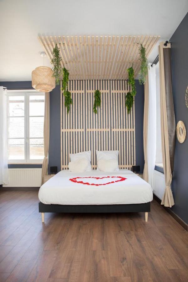 Evasion Tropicale - Studio Avec Spa, Cosy Et Renove Au Coeur De Soissons - 2 Pers Eksteriør bilde