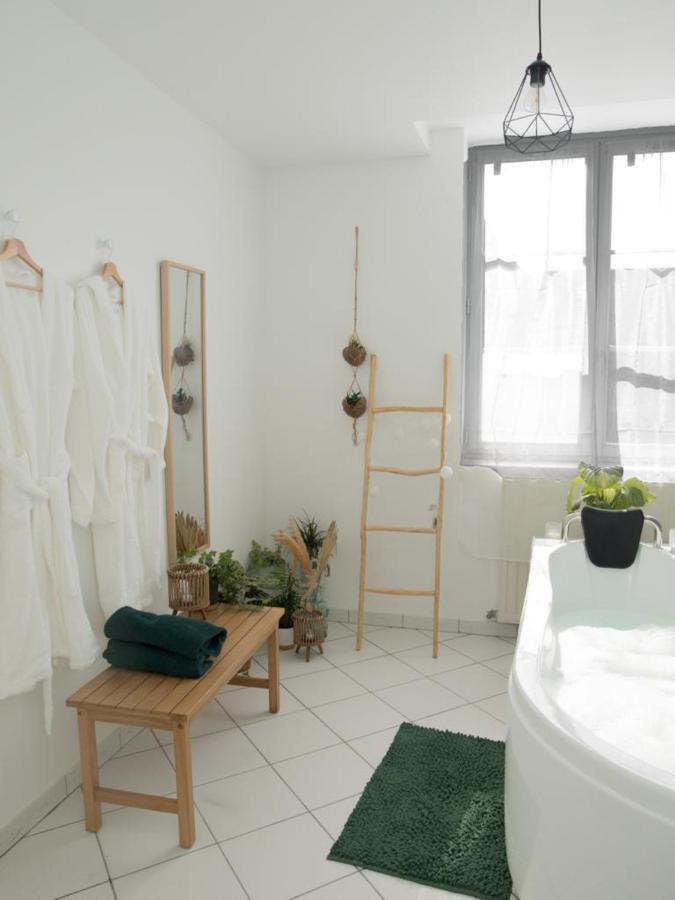Evasion Tropicale - Studio Avec Spa, Cosy Et Renove Au Coeur De Soissons - 2 Pers Eksteriør bilde